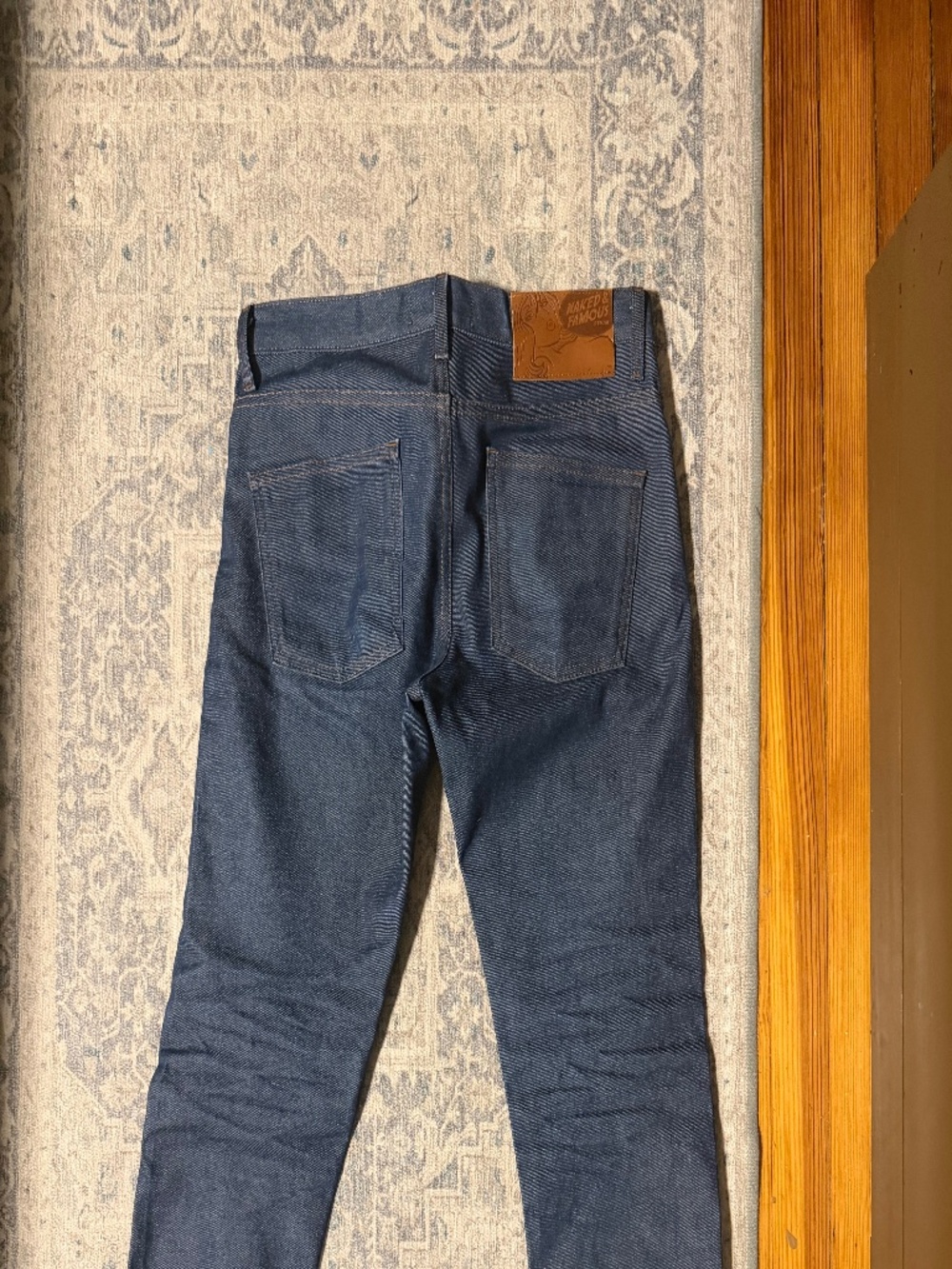 Naked & Famous Super Guy - Natural Indigo Size 31